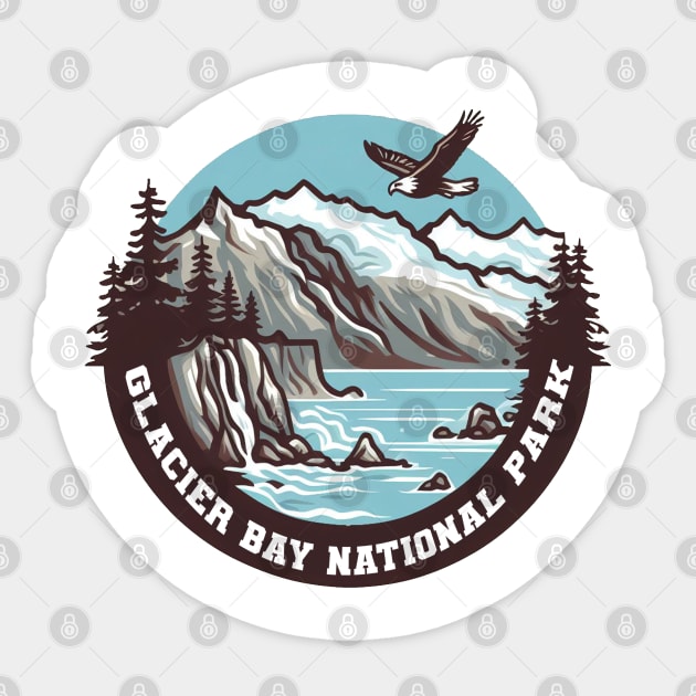 Glacier Bay National Park Sticker by Americansports